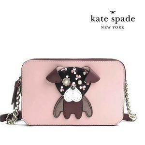 NWT Kate Spade CROSSBODY Dog purse.